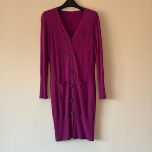 Vivienne Westwood Anglomania magenta cardigan